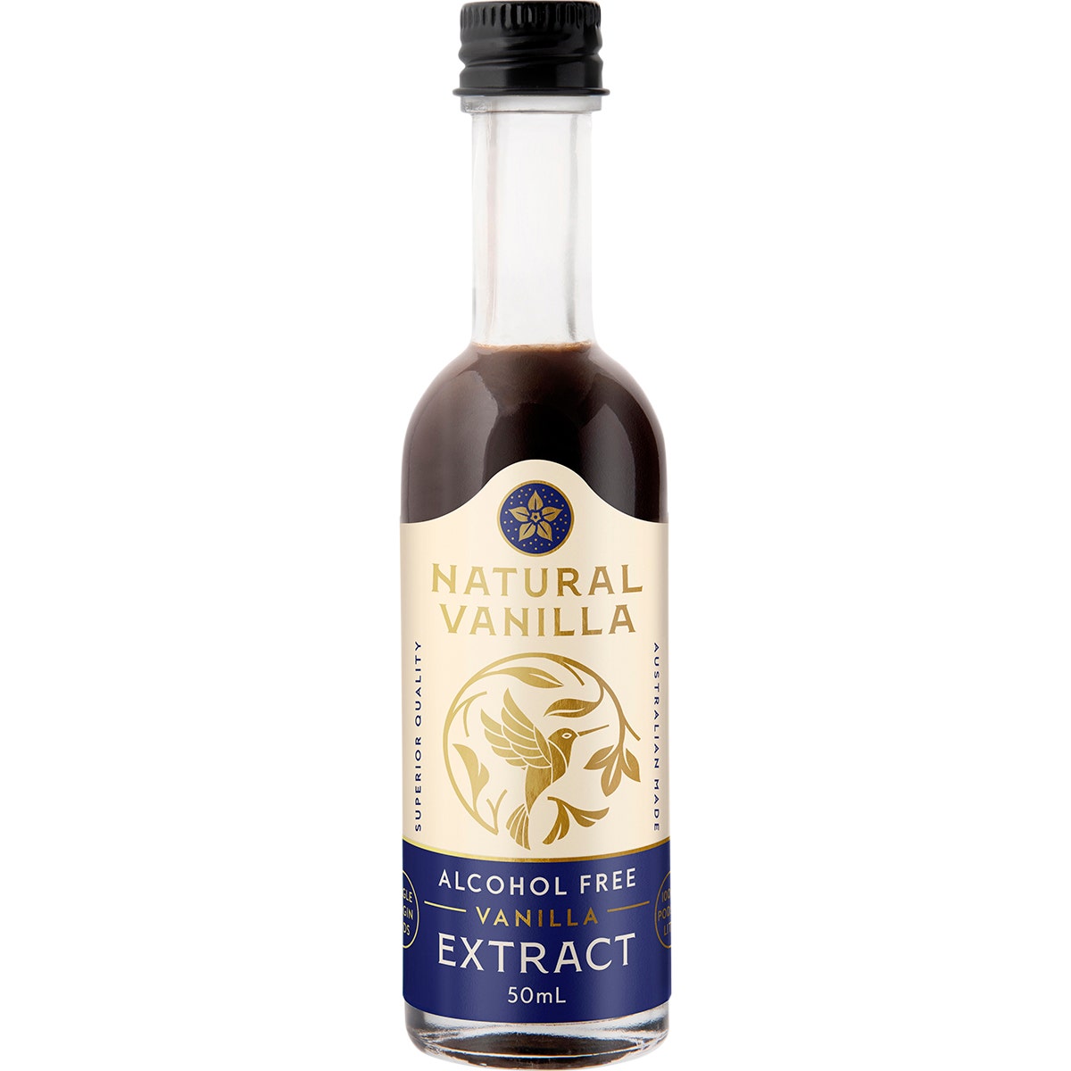 NATURAL VANILLA COMPANY Alcohol Free Vanilla Extract 50ml - Cutprice Online