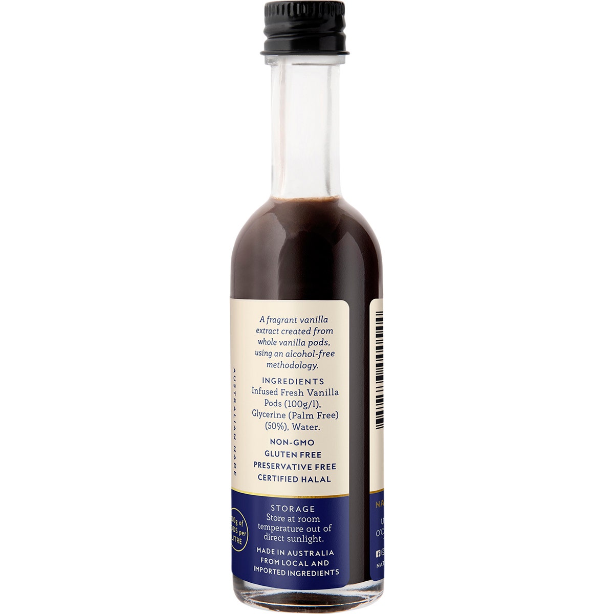NATURAL VANILLA COMPANY Alcohol Free Vanilla Extract 50ml - Cutprice Online
