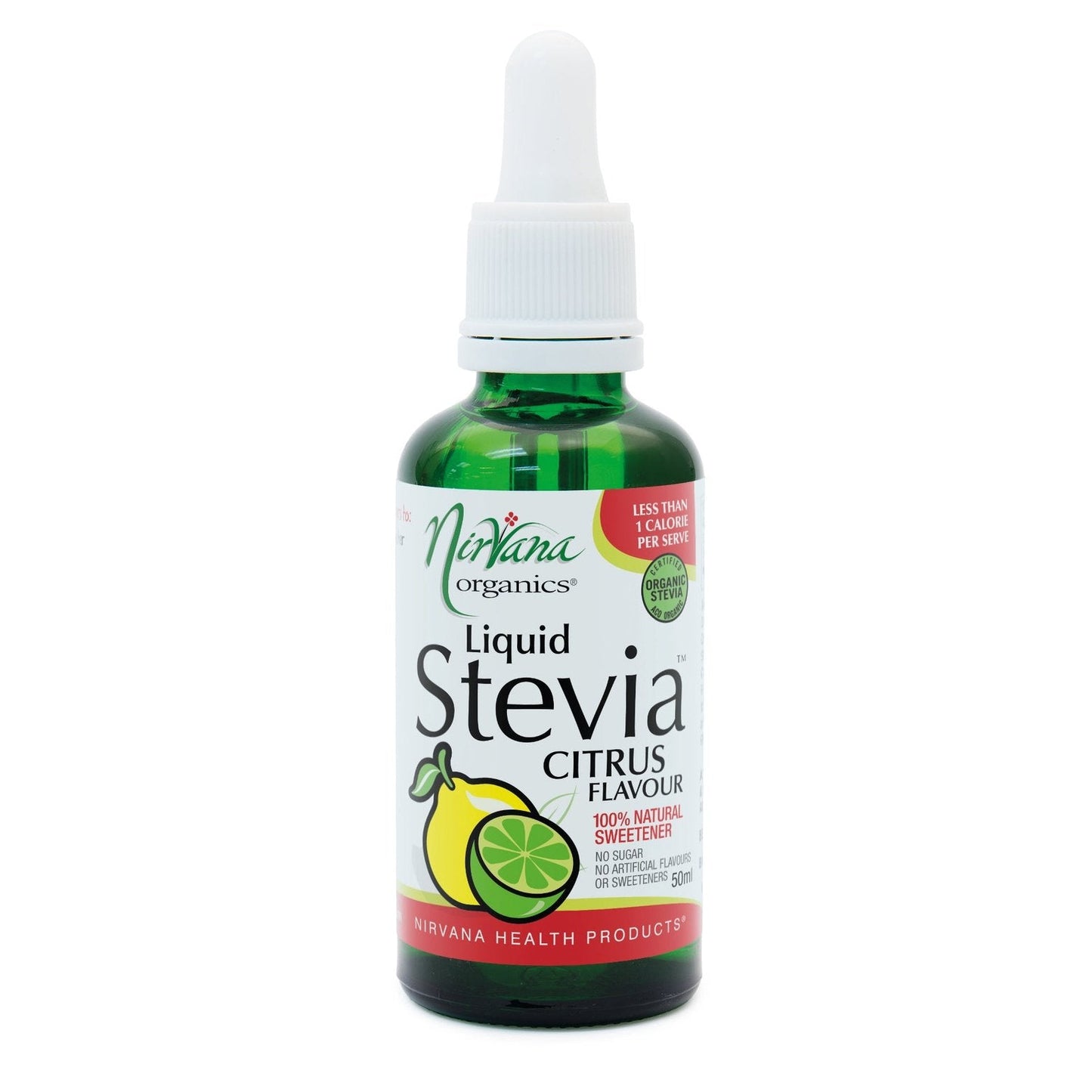 Nirvana Organics Liquid Stevia Citrus 50ml - Cutprice Online