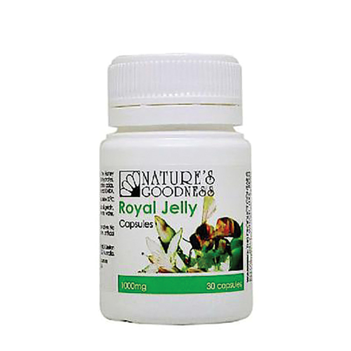 Nature's Goodness Royal Jelly Capsules 1000mg 30c - Cutprice Online