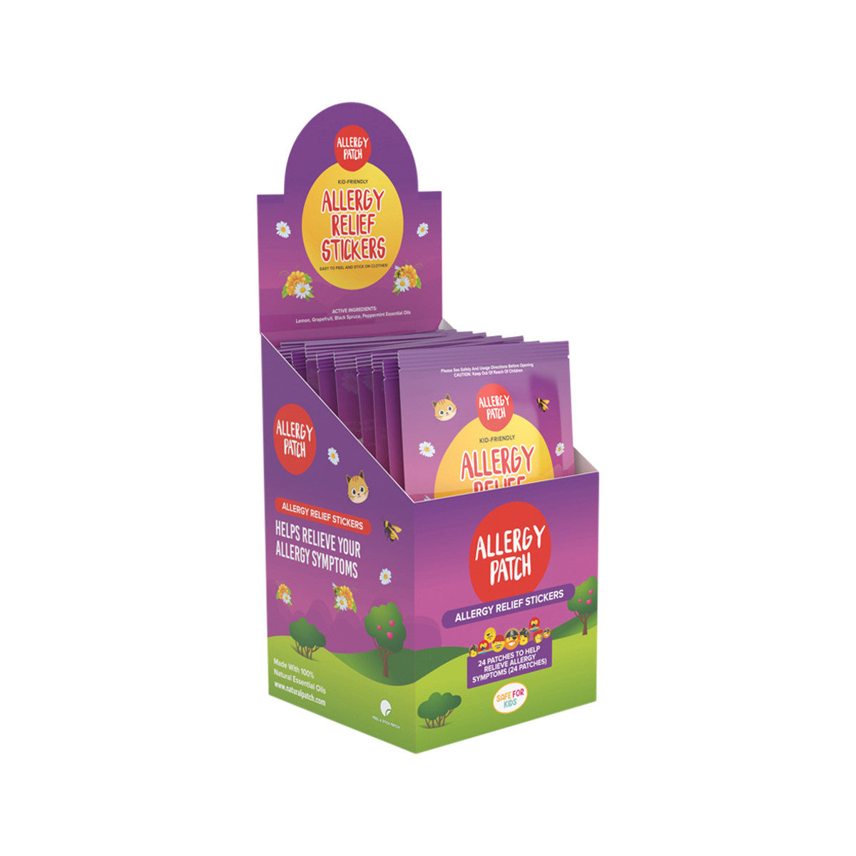 The Natural Patch Co. AllergyPatch Organic Allergy Relief Stickers x 24 Pack (Pack of 30) - Cutprice Online