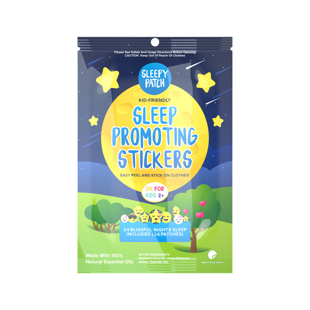 The Natural Patch Co. SleepyPatch Organic Sleep Promoting Stickers x 24 Pack - Cutprice Online