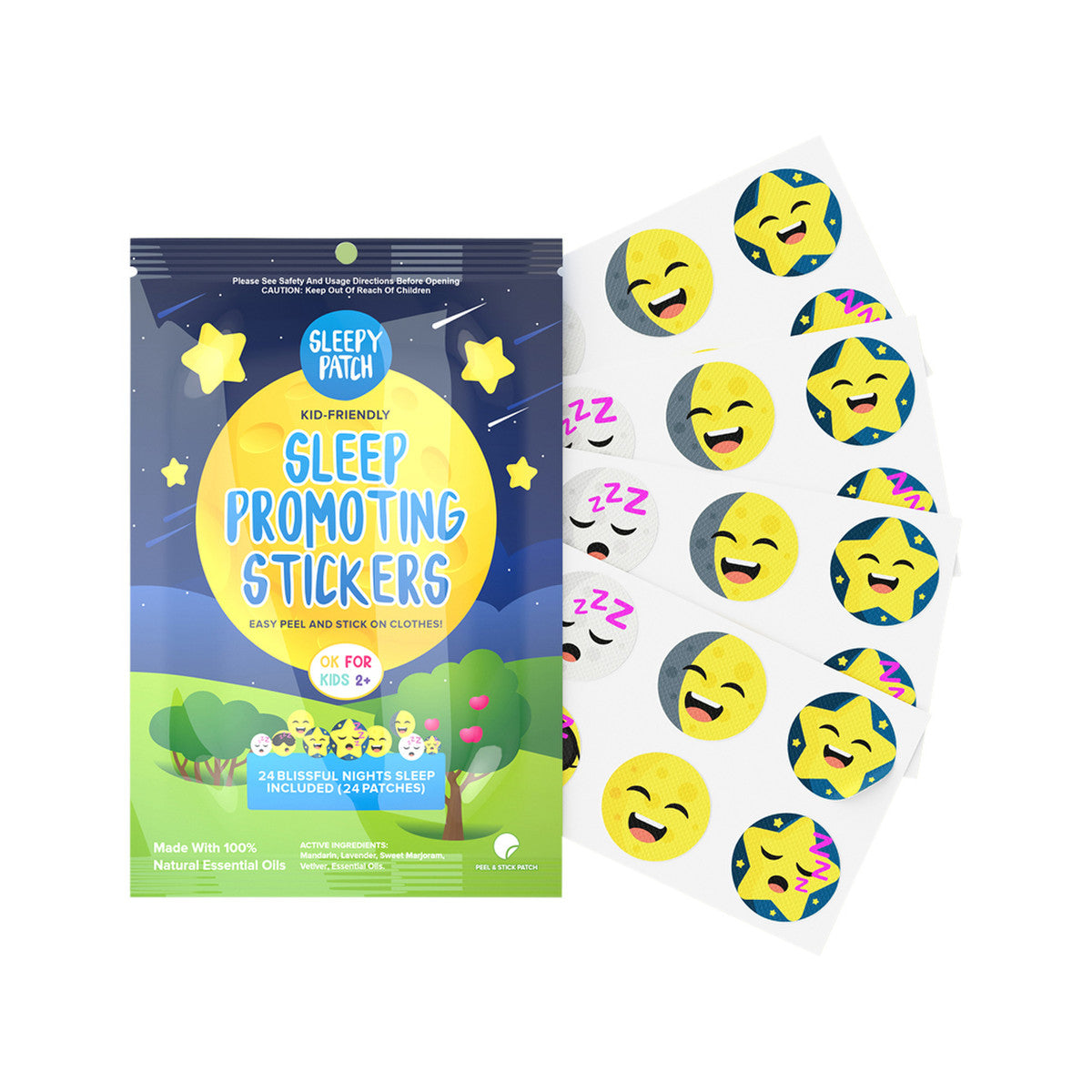 The Natural Patch Co. SleepyPatch Organic Sleep Promoting Stickers x 24 Pack - Cutprice Online