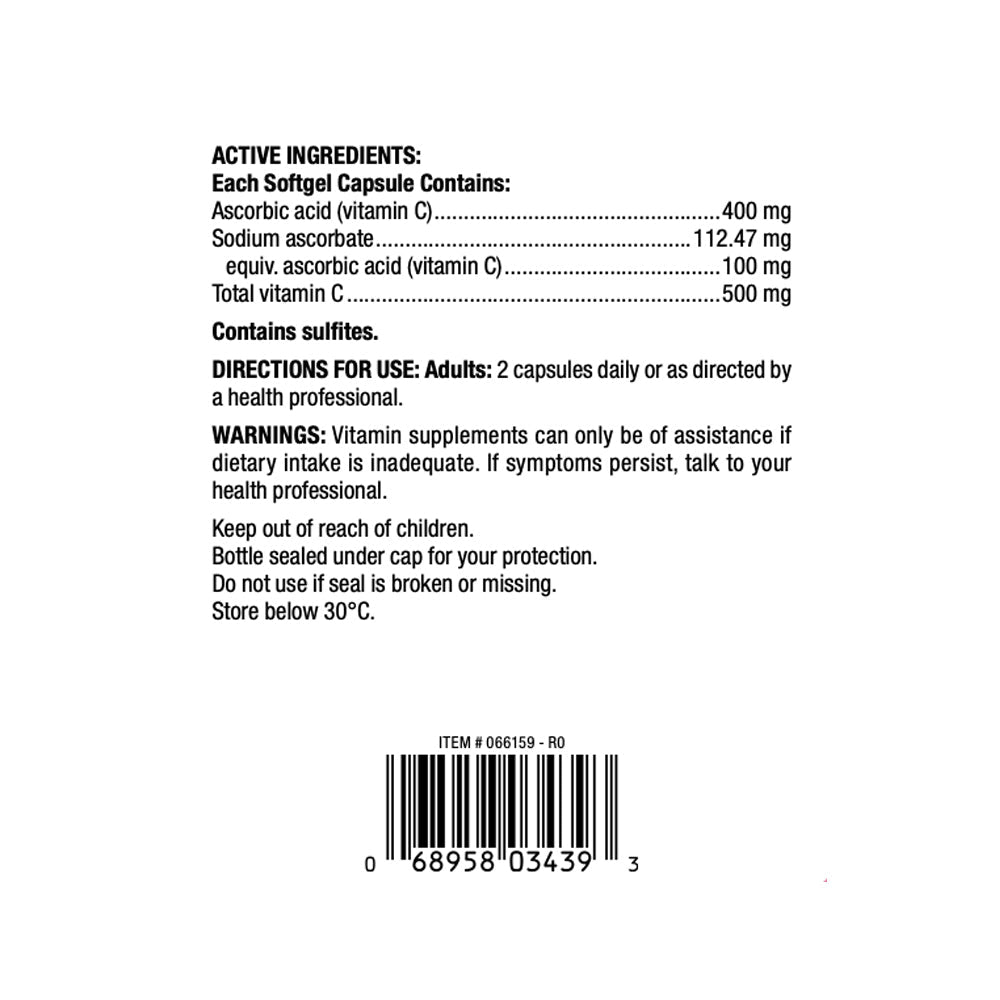 Natural Factors Liposomal Vitamin C 180 Capsules