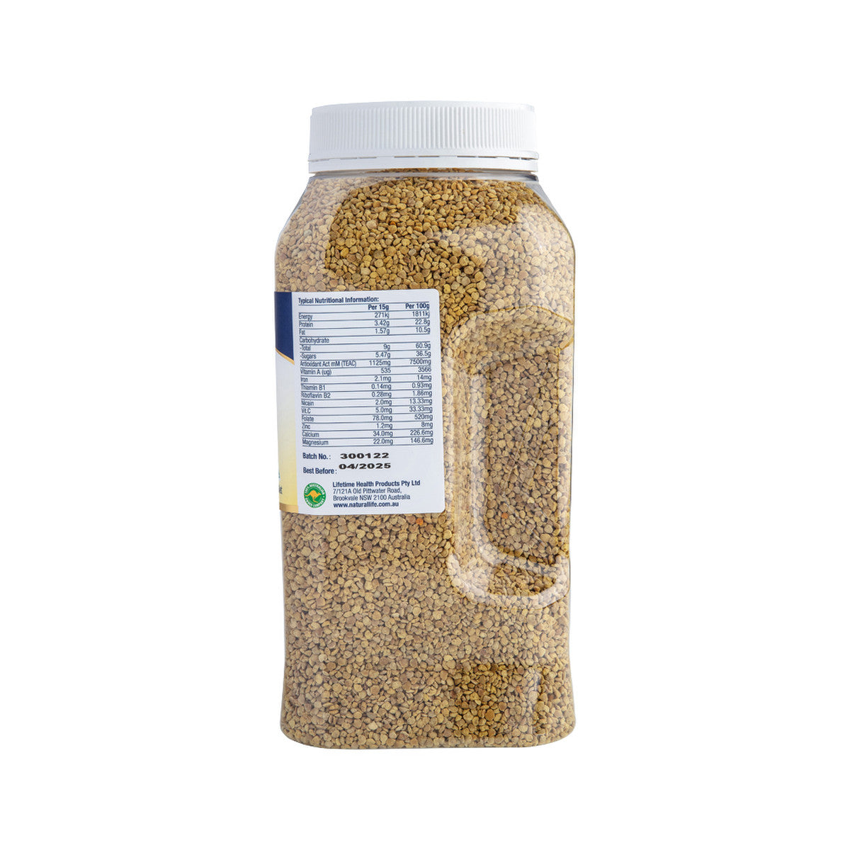 Natural Life Bee Pollen Granules (Non Irradiated) 1.25kg - Cutprice Online