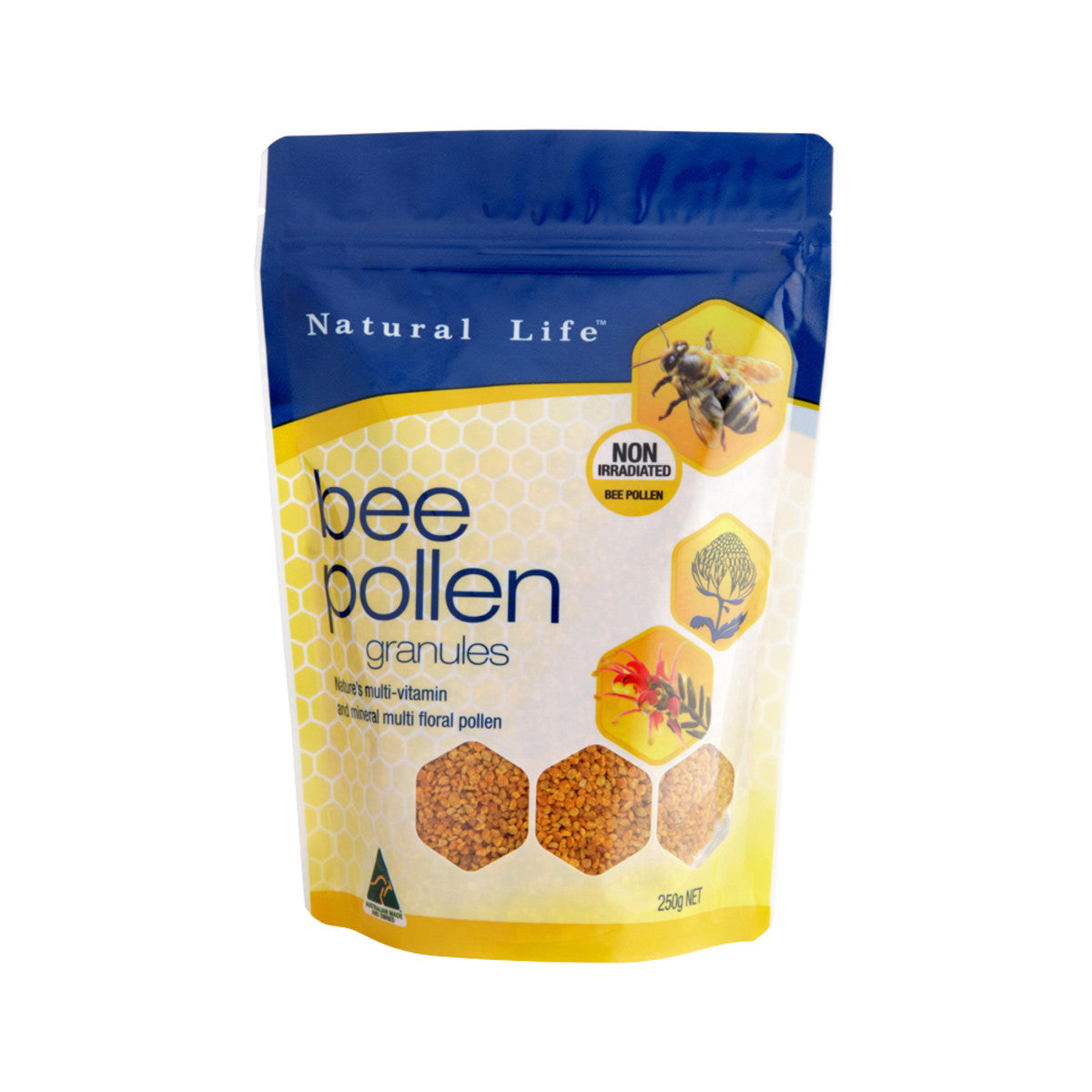 Natural Life Bee Pollen Granules (Non Irradiated) 250g - Cutprice Online