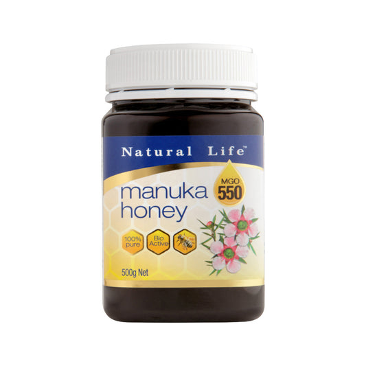 Natural Life Manuka Honey (MGO 550) 500g - Cutprice Online