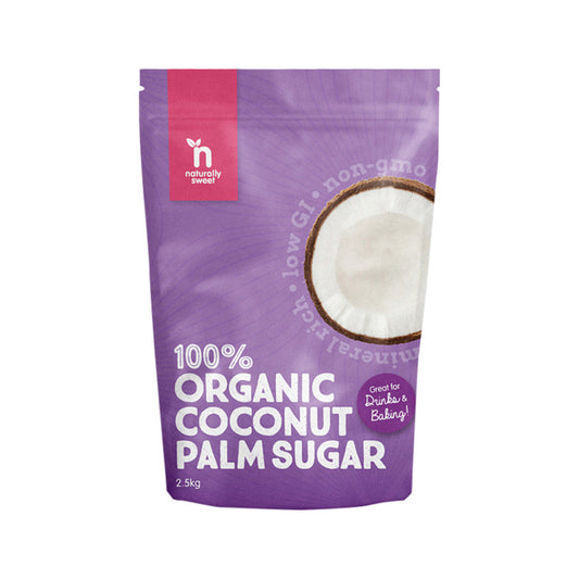 Naturally Sweet 100% Organic Coconut Palm Sugar 2.5kg - Cutprice Online