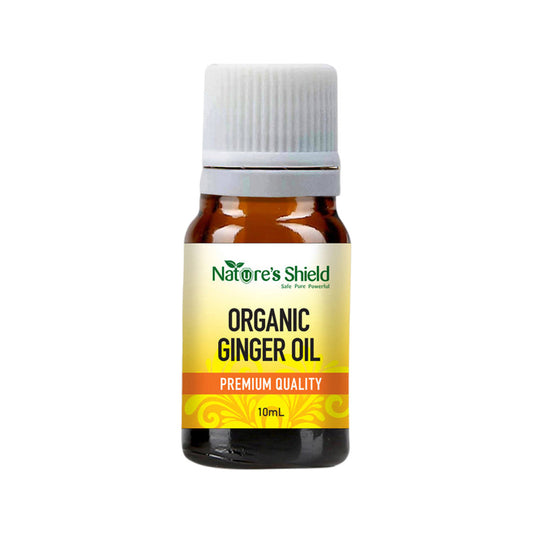 Nature's Shield Organic Essential Oil Ginger 10ml - Cutprice Online