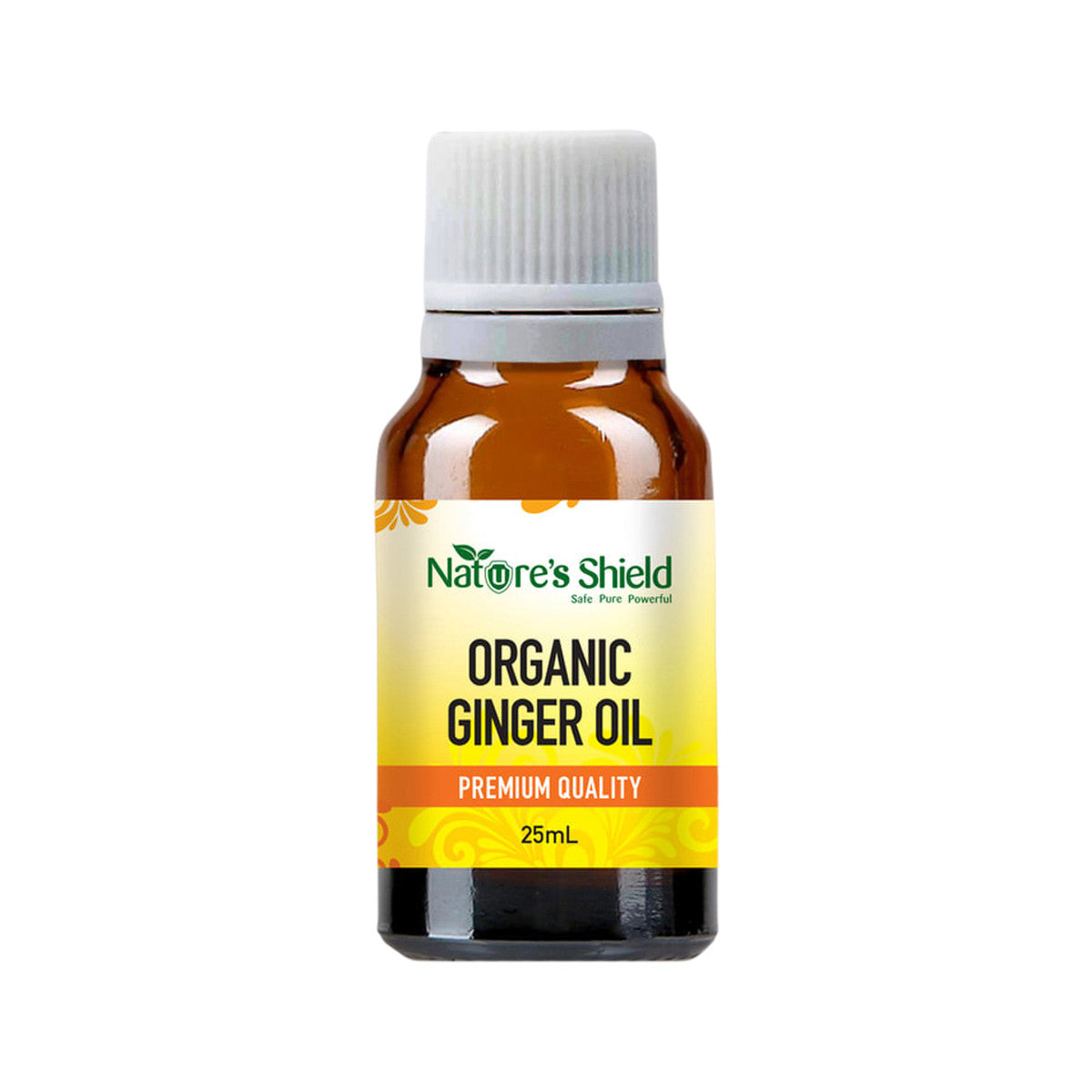 Nature's Shield Organic Essential Oil Ginger 25ml - Cutprice Online