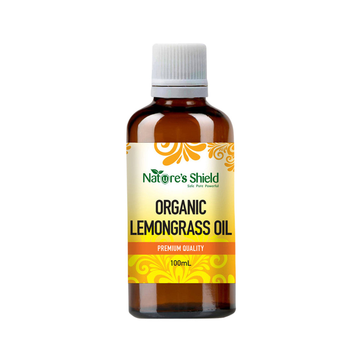 Nature's Shield Organic Essential Oil Lemongrass 100ml - Cutprice Online