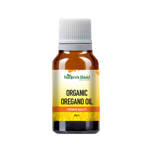 Nature's Shield Organic Essential Oil Oregano 25ml - Cutprice Online