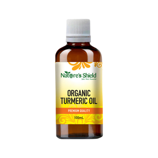 Nature's Shield Organic Essential Oil Turmeric 100ml - Cutprice Online