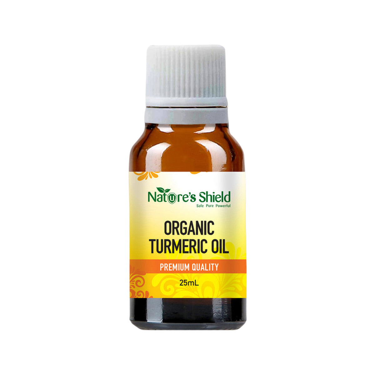 Nature's Shield Organic Essential Oil Turmeric 25ml - Cutprice Online