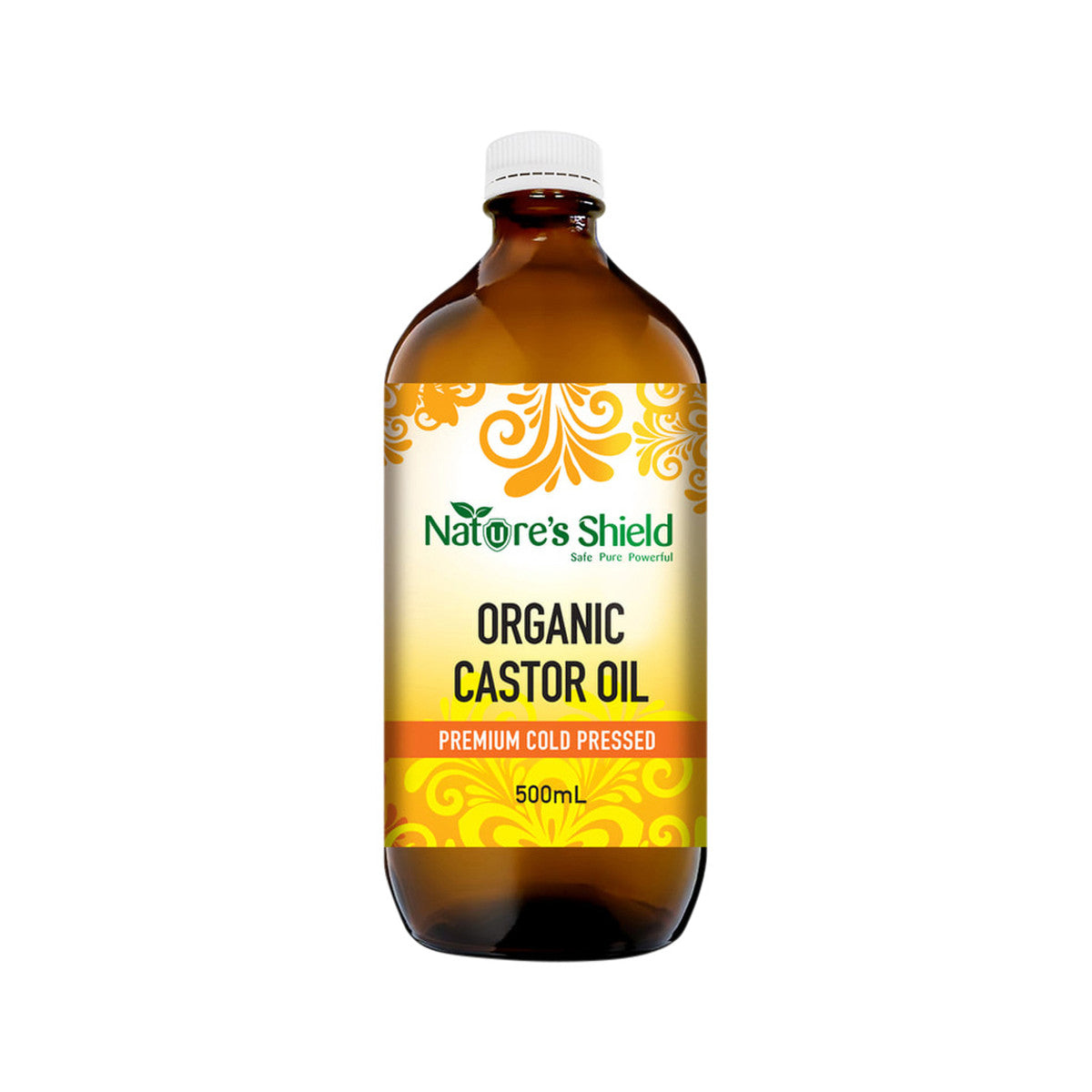 Nature's Shield Organic Castor Oil 500ml - Cutprice Online