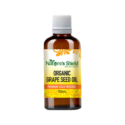 Nature's Shield Organic Grape Seed Oil 100ml - Cutprice Online
