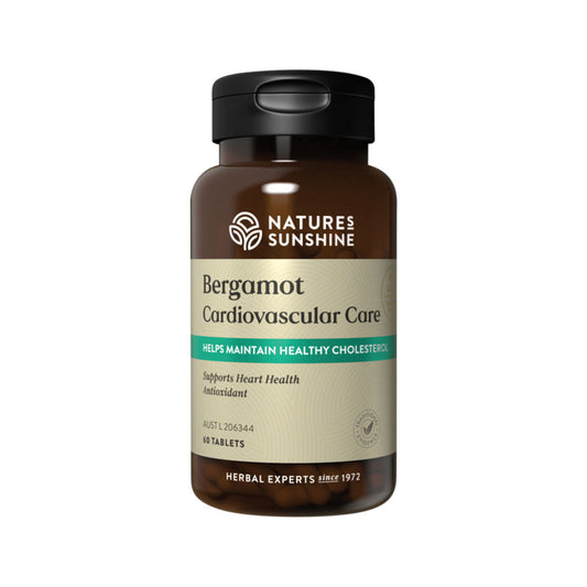 Nature's Sunshine Bergamot Cardiovascular Care 60t - Cutprice Online