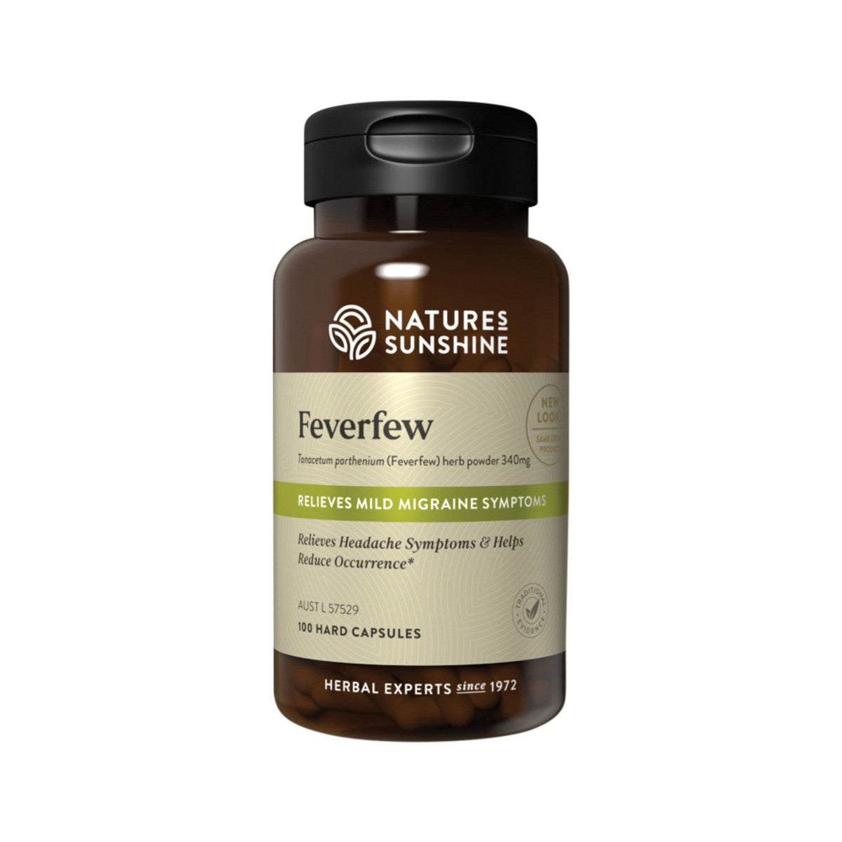 Nature's Sunshine Feverfew 340mg 100c - Cutprice Online