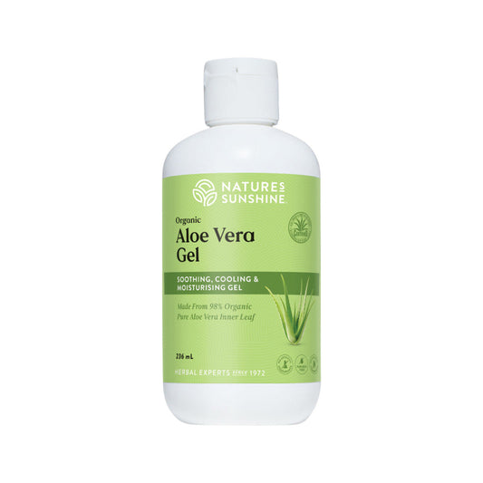 Nature's Sunshine Organic Aloe Vera Gel 236ml - Cutprice Online