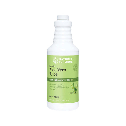 Nature's Sunshine Organic Aloe Vera Juice 946ml - Cutprice Online