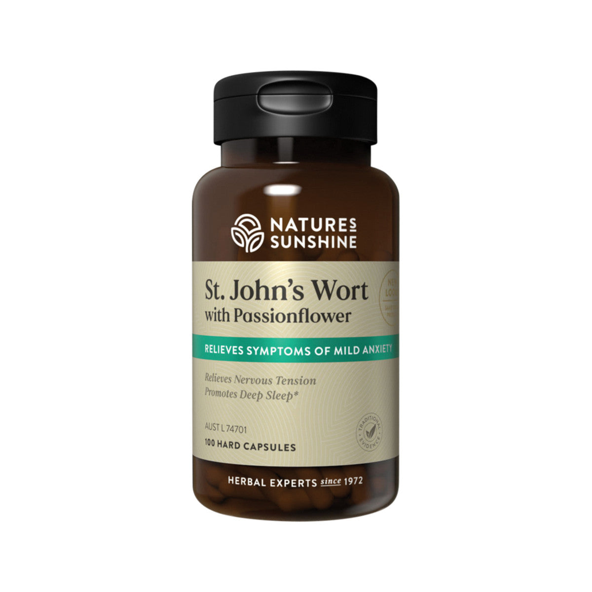 Nature's Sunshine St. John's Wort with Passionflower 100c - Cutprice Online