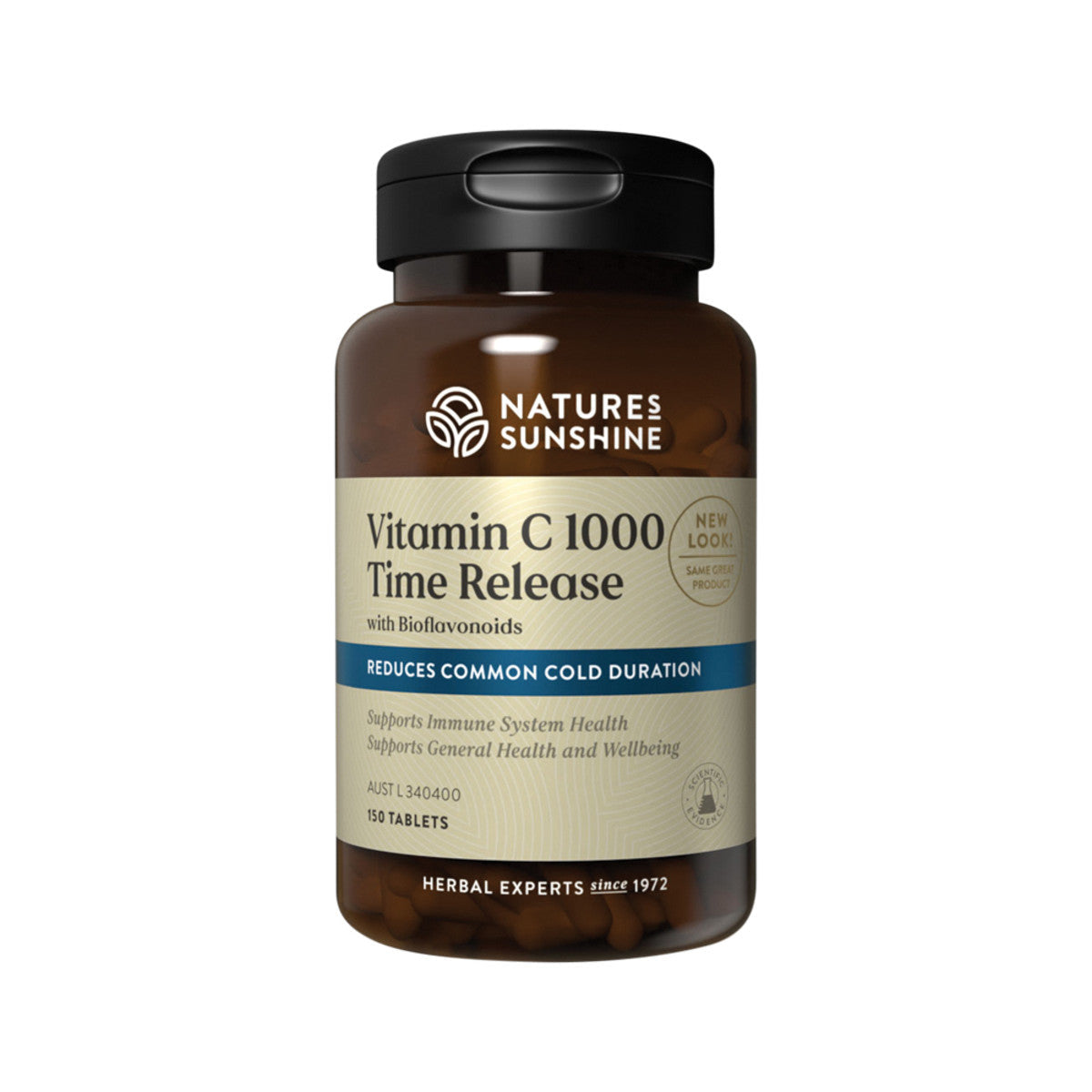Nature's Sunshine Vitamin C 1000 Timed Release (with Bioflavonoids) 150t - Cutprice Online