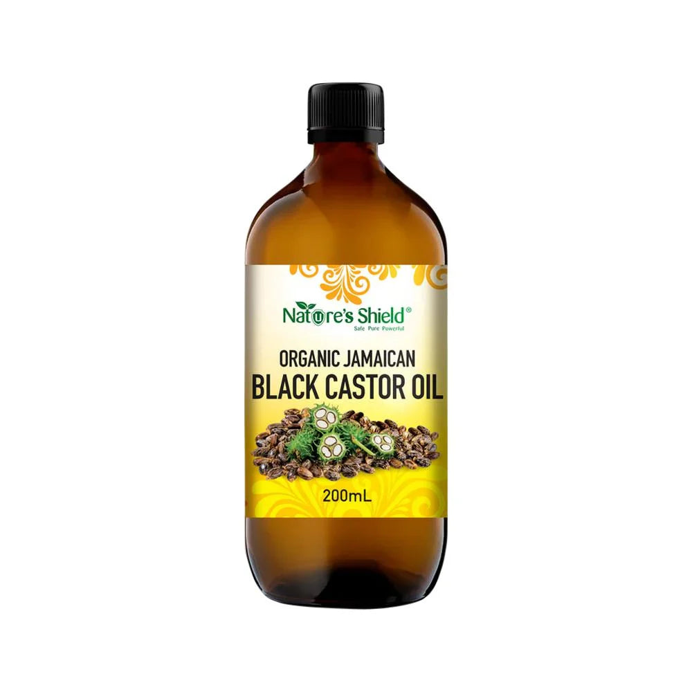 Natures Shield Organic Jamaican Black Castor Oil 200ml - Cutprice Online