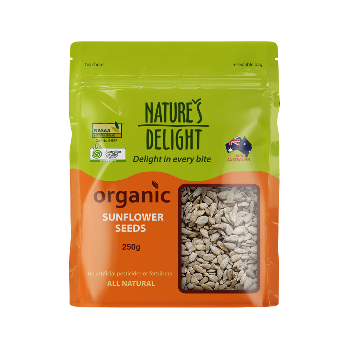 Nature's Delight Organic Sunflower Seeds 250g - Cutprice Online