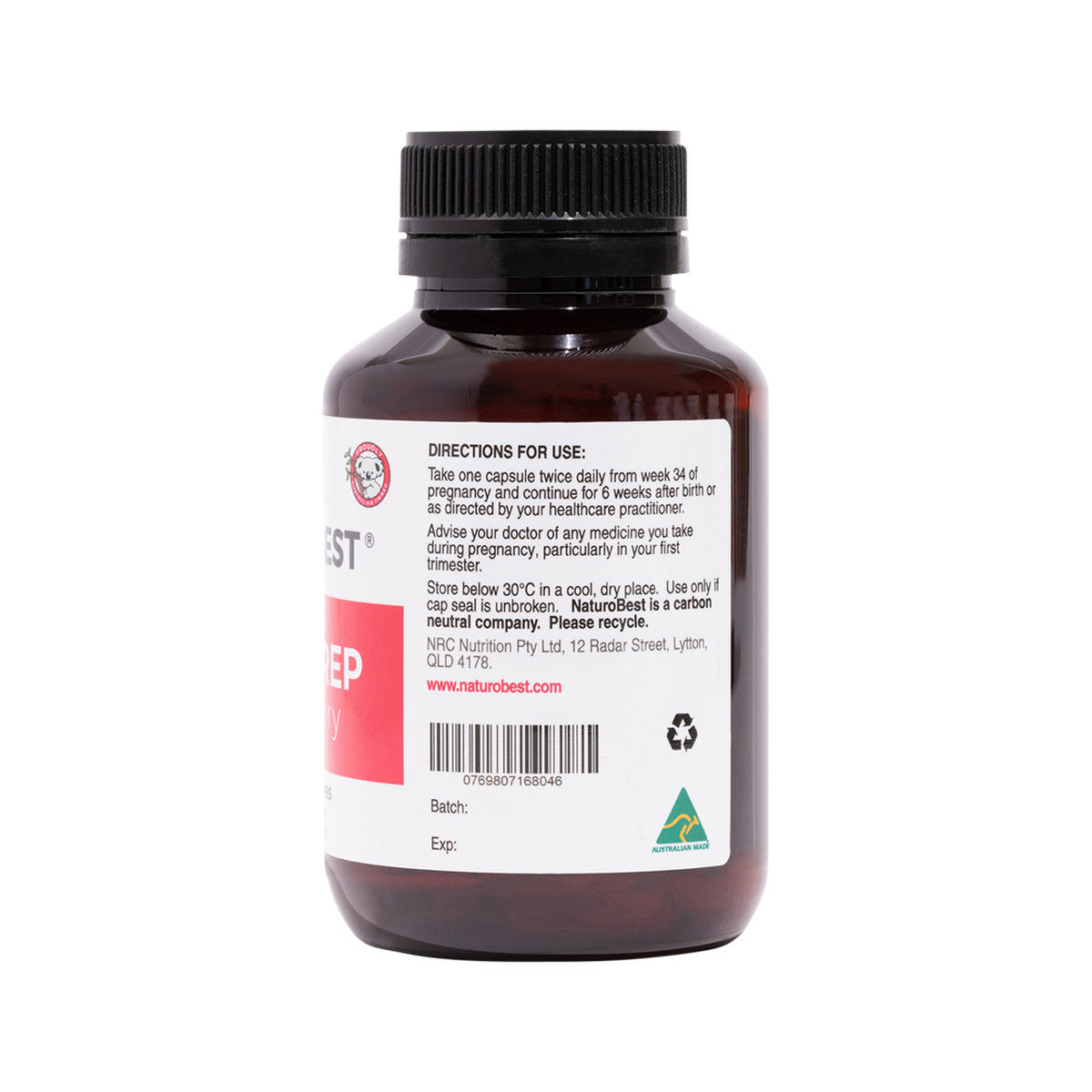 NaturoBest Birth Prep & Recovery 60c - Cutprice Online