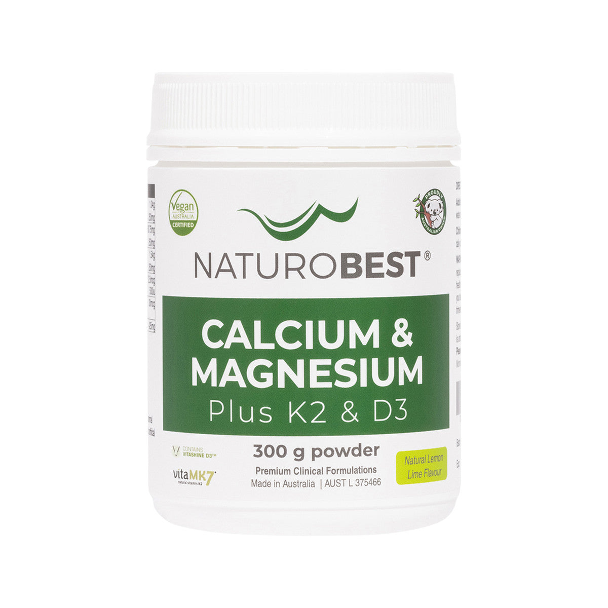 NaturoBest Calcium & Magnesium Plus K2 & D3 300g - Cutprice Online