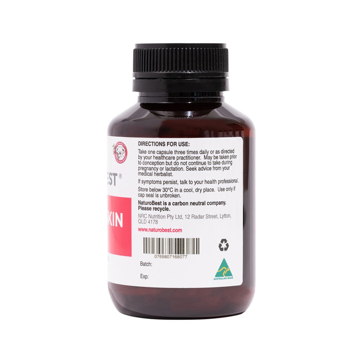 NaturoBest Cycle & Skin Support 90c - Cutprice Online