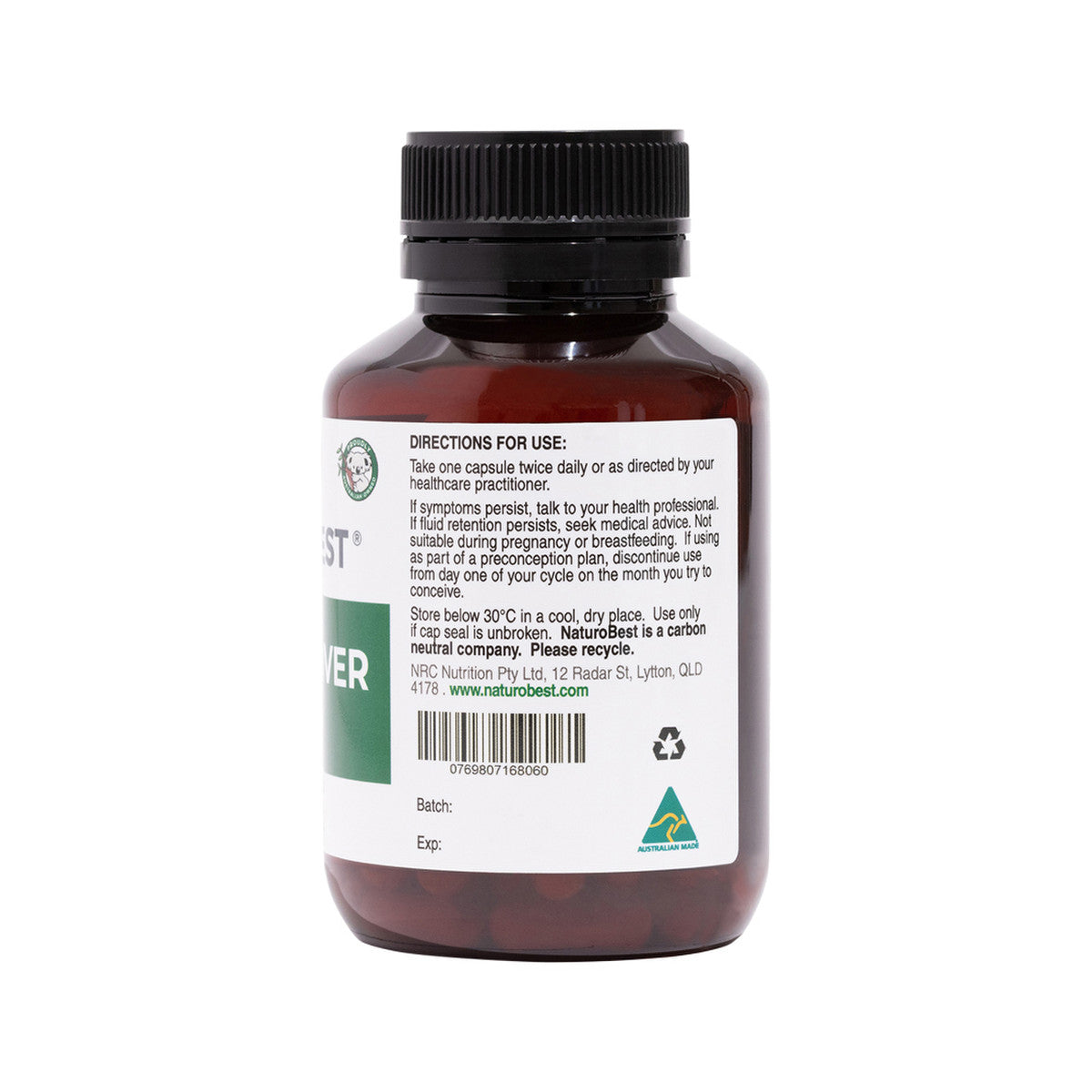 NaturoBest Detox & Liver Support 60c - Cutprice Online
