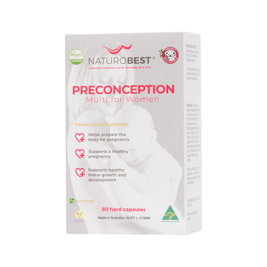 NaturoBest Preconception Multi for Women 60c - Cutprice Online