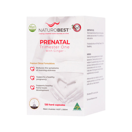 NaturoBest Prenatal Trimester One with Ginger 120c - Cutprice Online