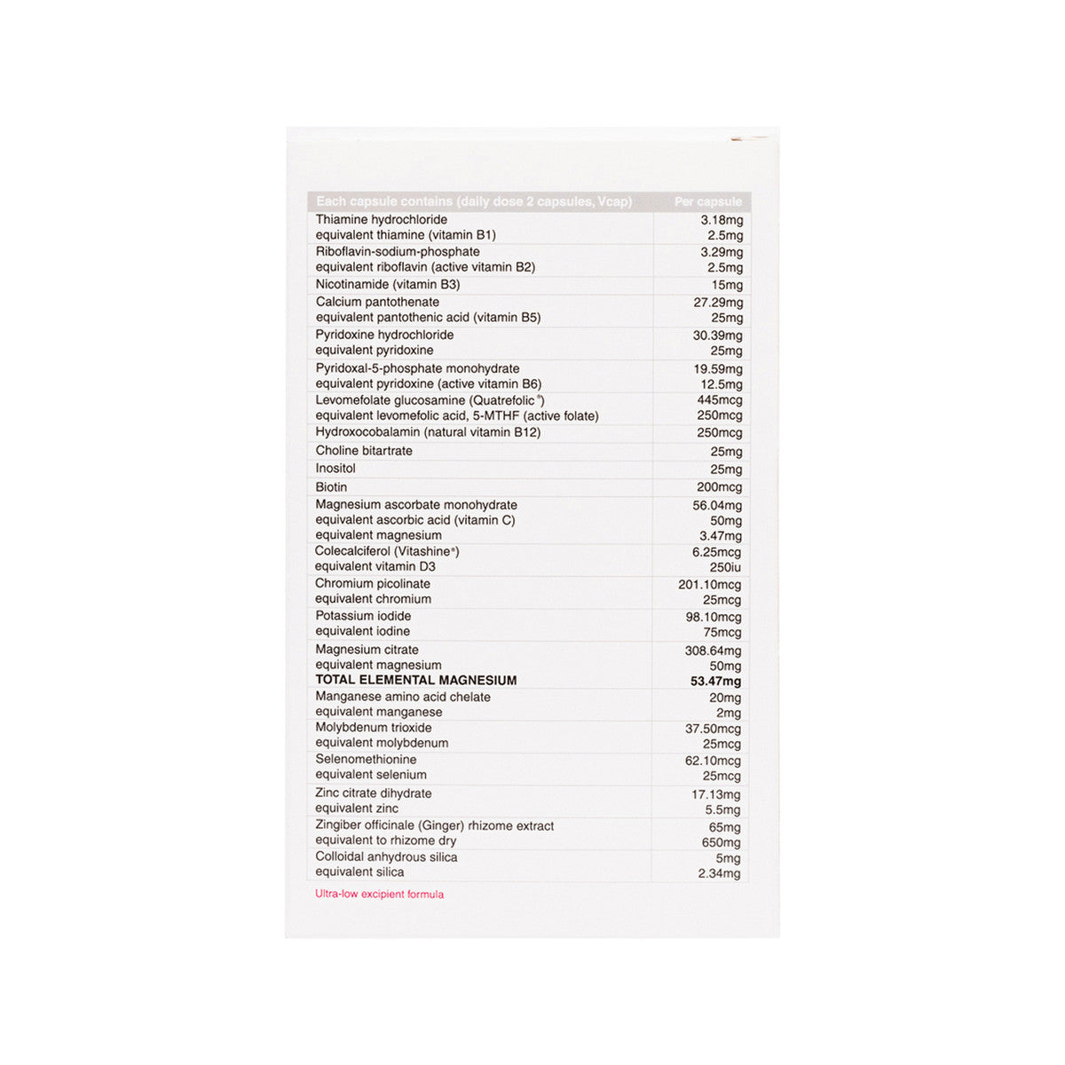 NaturoBest Prenatal Trimester One with Ginger 120c - Cutprice Online