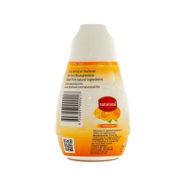Naturoma Air Freshner Solid Gel Citrus Blast 220g - Cutprice Online