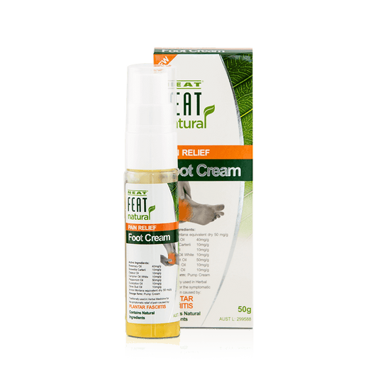 Neat Feat Natural Pain Relief Foot Cream 50g - Cutprice Online