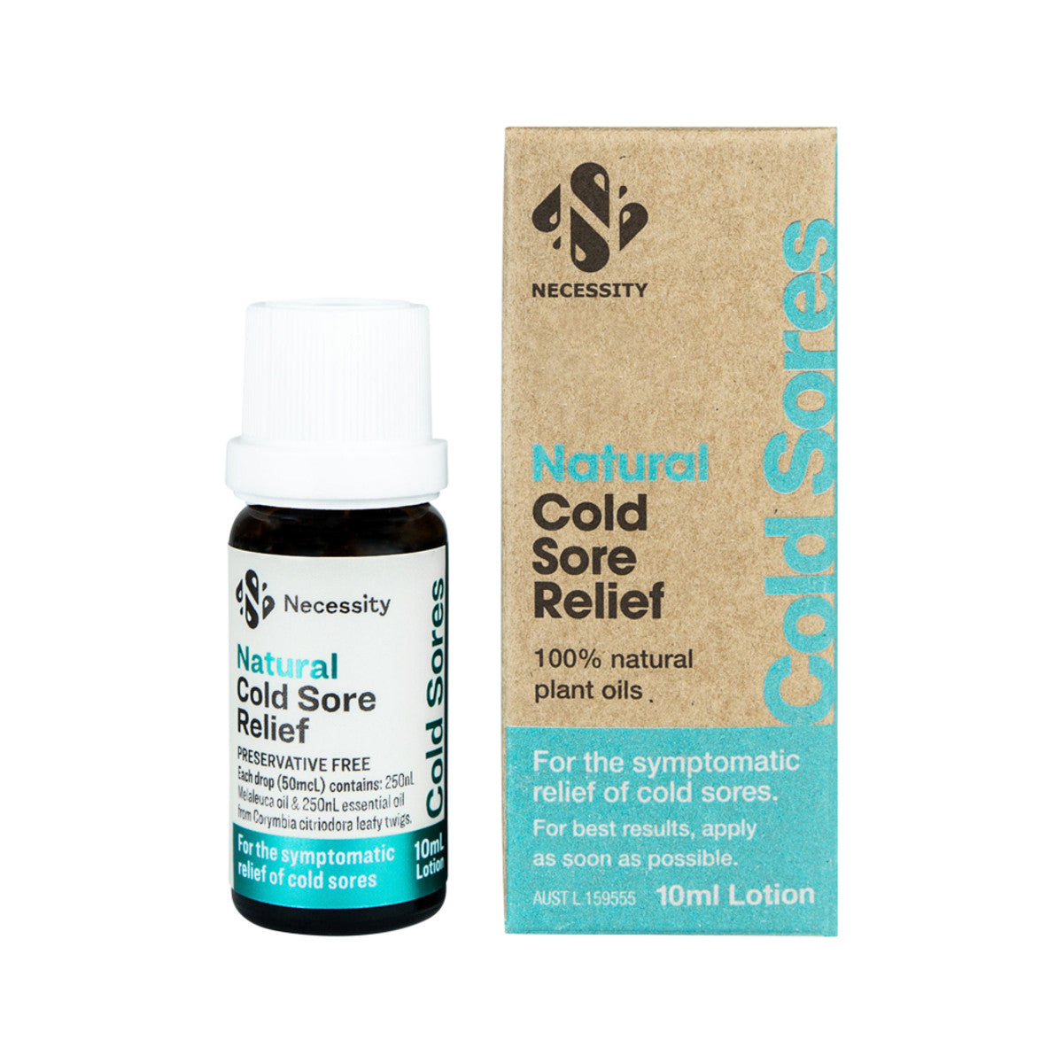 Necessity Natural Cold Sore Relief Lotion 10ml - Cutprice Online