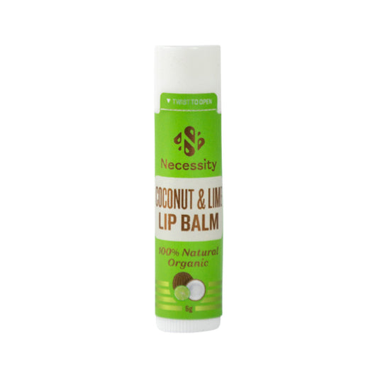 Necessity Organic Lip Balm Coconut & Lime 5g - Cutprice Online