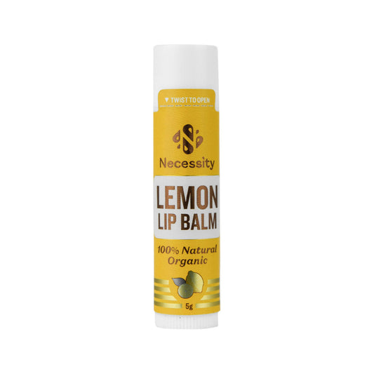 Necessity Organic Lip Balm Lemon 5g - Cutprice Online