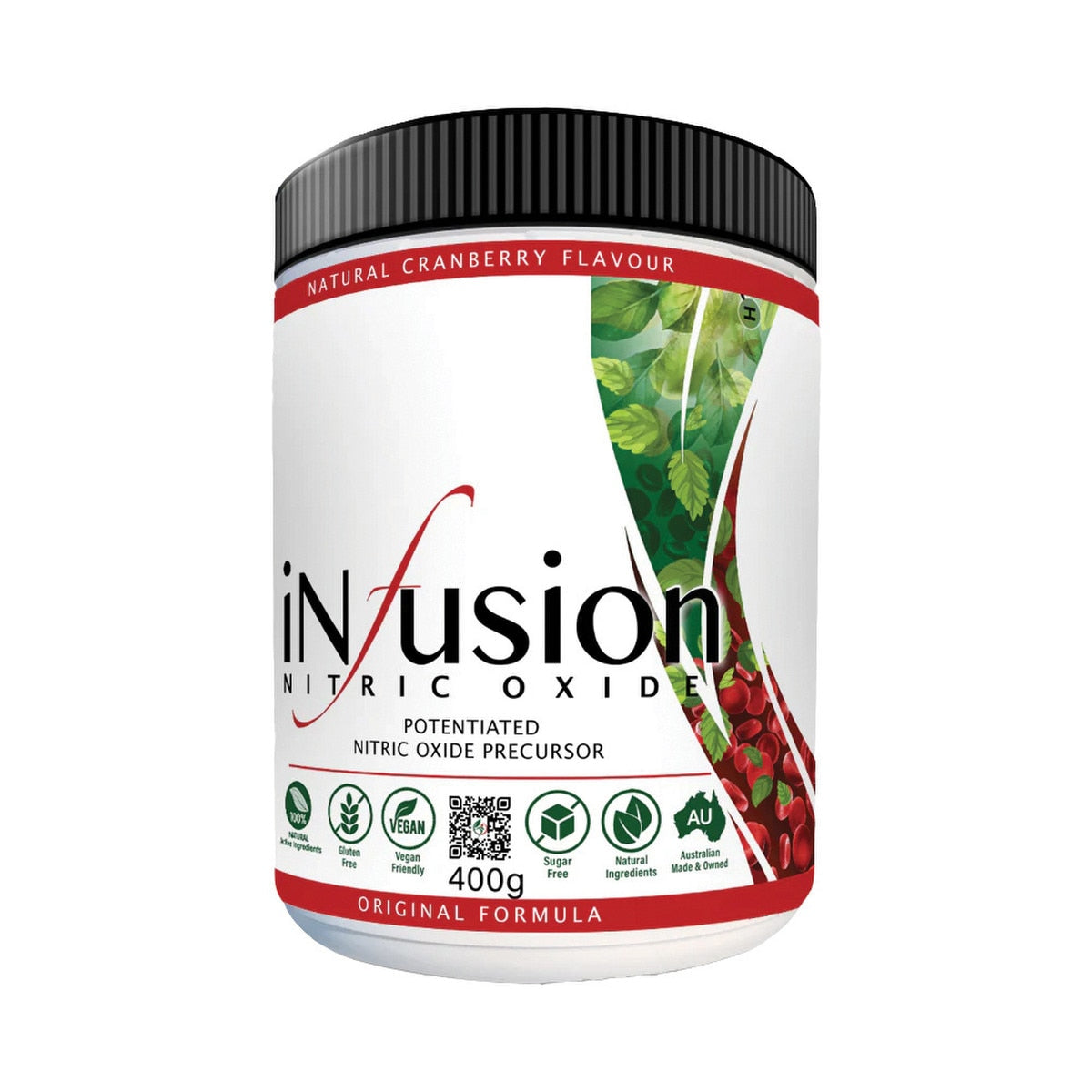 NiOx Health Nitric Oxide Infusion Cranberry 400g - Cutprice Online