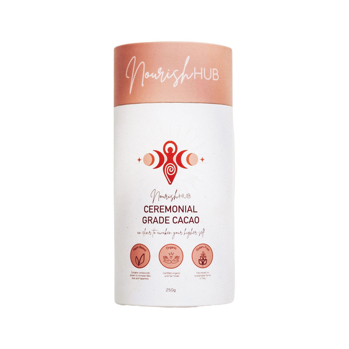 Nourish Hub Ceremonial Grade Cacao 250g - Cutprice Online