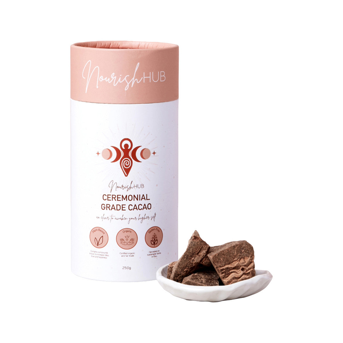 Nourish Hub Ceremonial Grade Cacao 250g - Cutprice Online