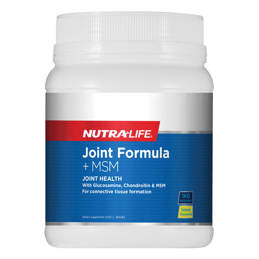 NutraLife Joint Formula + MSM (Lemon Flavoured) Oral Powder 1kg - Cutprice Online