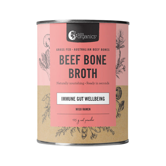 Nutra Organics Bone Broth Beef Miso Ramen 125g - Cutprice Online