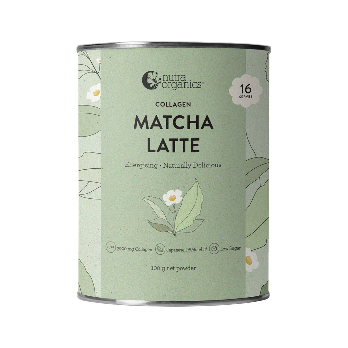 Nutra Organics Collagen Matcha Latte 100g - Cutprice Online