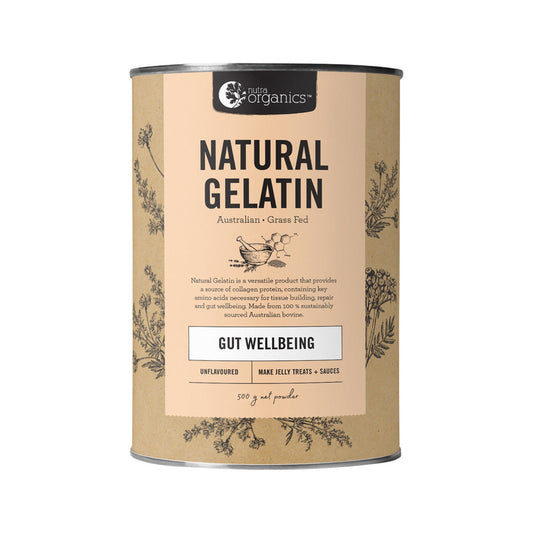 Nutra Organics Natural Gelatin Unflavoured 500g - Cutprice Online