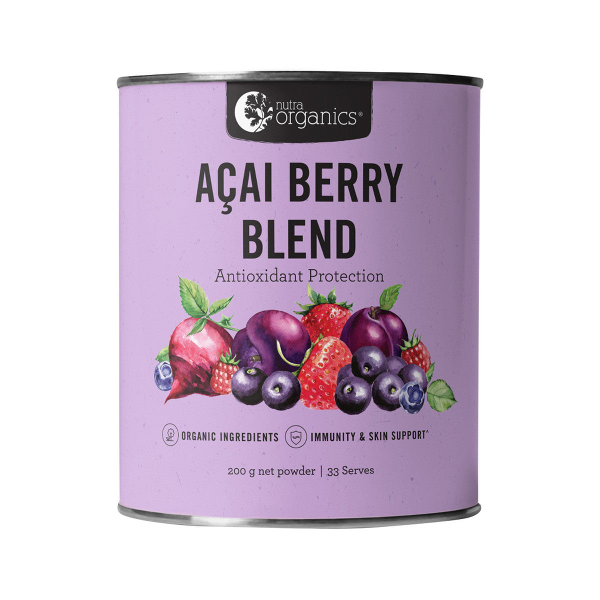 Nutra Organics Organic Acai Berry Blend 200g - Cutprice Online