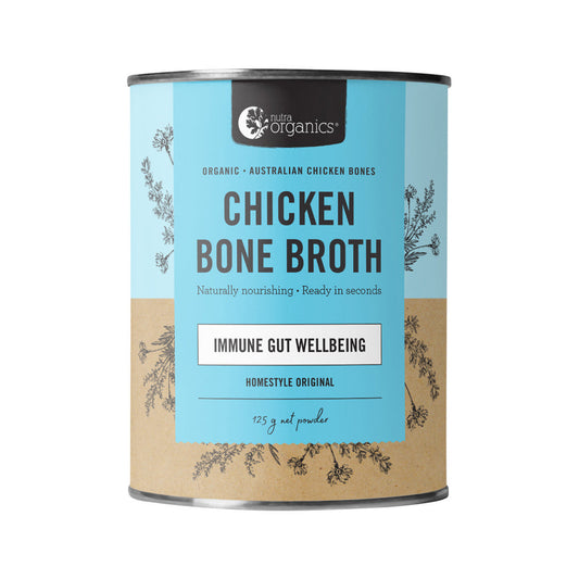 Nutra Organics Organic Bone Broth Chicken Homestyle Original 125g - Cutprice Online