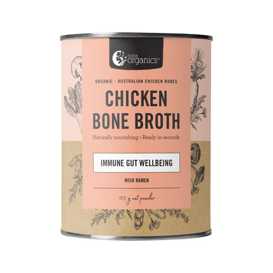 Nutra Organics Organic Bone Broth Chicken Miso Ramen 125g - Cutprice Online
